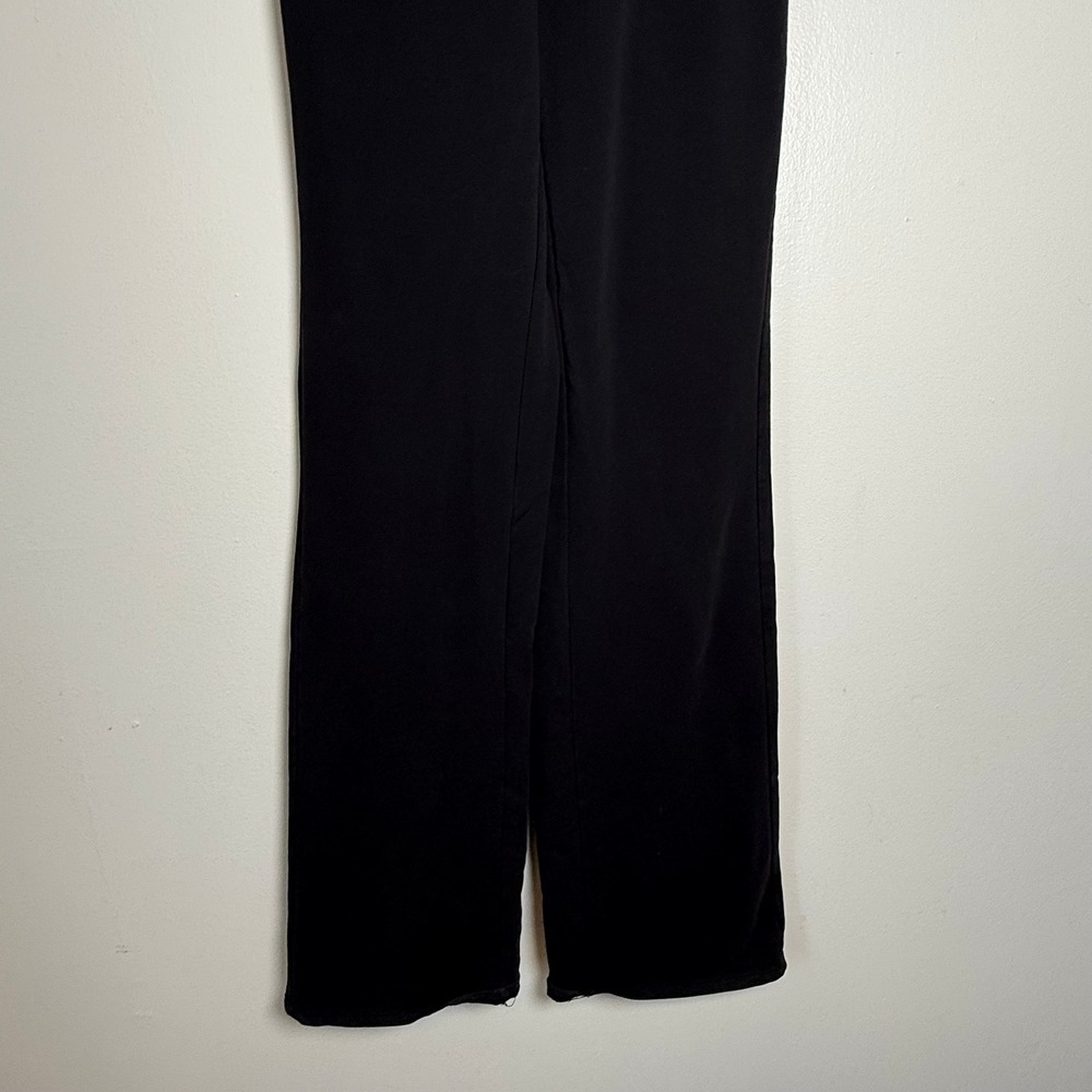 SLGHR Black‎ High Waisted Wide Leg Pants Size 4 Paperbag Waist - Picture 3 of 9